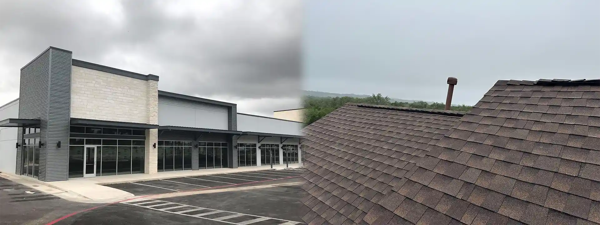 Fry Roofing Inc commercial and residential roofing project showcase in Texas